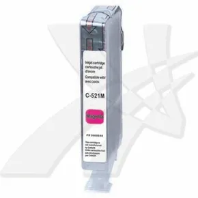 UPrint kompatibilis tinta CLI521M-mel, bíbor, 450 oldal, 10 ml, C-521M, chippel, Canon iP3-hoz